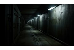 eerie long dark hallway Product Image 1