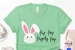 Hip hop hippity hop - Easter SVG EPS DXF PNG Cutting File Product Image 3