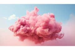 billowing pink smoke Product Image 1