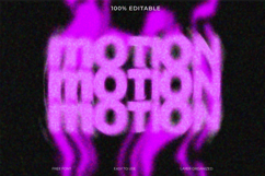 Dynamic Purple Motion Graphics Text Design Product Image 1