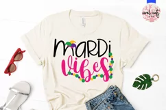 Mardi vibes - Mardi Gras SVG EPS DXF PNG Product Image 2
