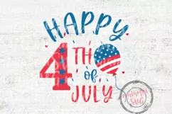 Happy 4th Of July Svg, 4th Of July Svg, Independence Day Svg Product Image 2