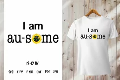 Autism Quotes. Autism Awareness SVG PNG. I am au some saying Product Image 1