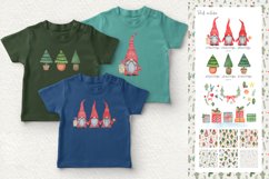 Watercolor Gnomies Cliparts. Christmas set Product Image 7