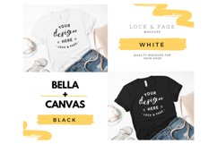 Mockup TShirt Bundle Bella Canvas 3001 T-Shirt Flat Lay Product Image 3