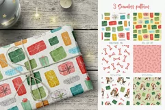 Woof Christmas Watercolor Product Image 11