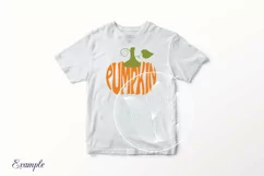 Pumpkin SVG Word Art Product Image 2