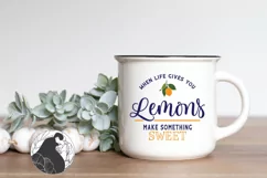 When Life Gives You Lemons SVG, Inspirational SVG Product Image 3