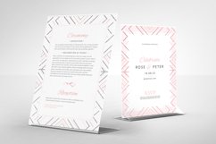 Modern Wedding Invitation Stationery Product Image 3