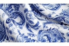 design blue white pattern Product Image 1
