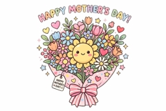 Watercolor Happy Mother's Day Product Image 1