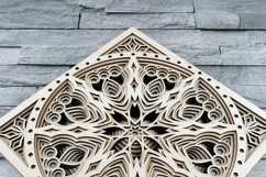 M46 - 3D Layered Mandala SVG, Multilayer Mandala for cutting Product Image 12