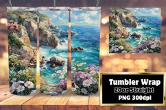 Lakeside Reflections Tumbler Sublimation 20oz Product Image 1