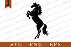 Horse SVG, Horse vector, Horse Silhouette, Cut files Product Image 1