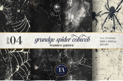 Spooky Grunge Cobweb Digital Papers |Spooky Digital Paper Product Image 1