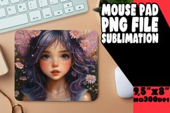 BRIGHT MOUSE PAD SUBLIMATION ART, Fairy Product Image 1