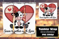 Personal Touch: 20oz Tumbler Design , Cute Cow Product Image 1
