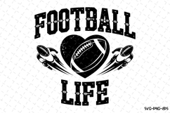 Football Life Svg | Game Day Svg | Sport Svg | Svg Cut Files Product Image 1