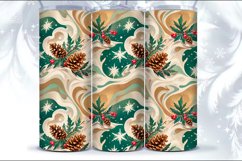 4 Christmas Seamless Tumbler Wrap 20 oz Product Image 2