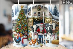 Farm Animals Tumbler Wrap - Christmas Tumbler Design Product Image 1