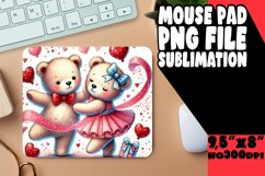 TIMELESS MOUSE PAD PNG MAGIC, Valentine Bear Product Image 1