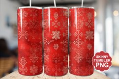 Christmas Red Tumbler | Christmas Tumbler Wrap Product Image 1