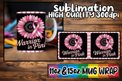 Lively dreams 11oz 15oz sublimation wrap, Breast Cancer Product Image 1