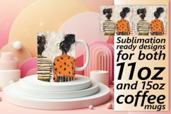 Chic Springtime Female Squad Mug Wrap: 11oz 15oz Product Image 1