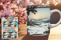 Alluring 15oz Mug Wrap Png Design , Christmas Product Image 1