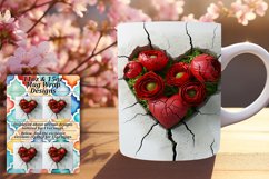 Sweetheart's Serenity: 3D Mug Wrap Art Product Image 1