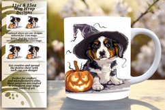 Spooky Pumpkin Animal 11oz/15oz Mug Wrap PNG Product Image 1