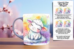 Playful Wildlife Sublimation Mug Wraps 11oz/15oz Product Image 1