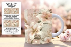 Colorful Spring Floral Mug Wrap - Vibrant Springtime Product Image 1