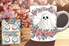 Ghostly Garden Sublimation Mugs Product Image 1