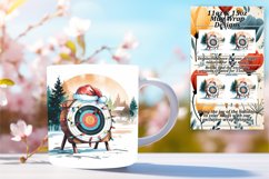 Artful 11oz Mug Wrap Png Artwork , Holiday Product Image 1