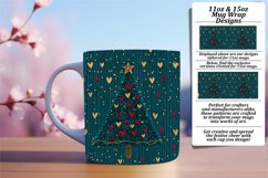 Sweet 15oz Mug Wrap Png Artwork , Holiday Product Image 1