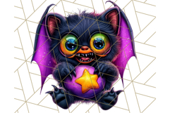 Spooky Cute Monster PNG Clipart, Adorable Halloween Monsters Product Image 5