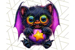 Spooky Cute Monster PNG Clipart, Adorable Halloween Monsters Product Image 5