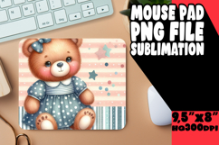 cheerful Desk pad PNG magic, Teddy Bear Product Image 1