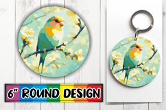 Enchanted Circle Keychain Magic, Birds Product Image 1