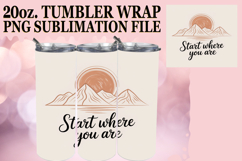 JOYFUL WHISPERS 20oz TUMBLER WRAP, Funny Quote Product Image 1