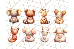 Cute Back View Sitting Animal Clipart PNG From Behind Product Image 5