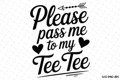 Please Pass me to my Tee Svg | Halloween Svg | Svg Cut Files Product Image 1