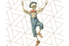 Vintage Halloween PNG Clipart, 1950s Retro Graphics Clip Art Product Image 5