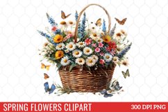 Spring Flowers Clipart Product Image 1