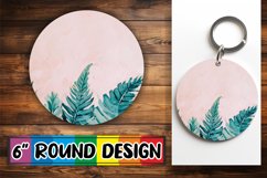 Blossom Burst PNG Wrap: Springtime Sublimation Keychain Product Image 1