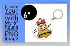 Stylish Round Design for Sublimation , Cute Christmas Product Image 1