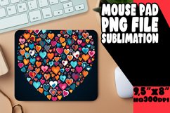 Eternal Love Sublimation Mouse Mat Product Image 1