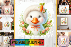 Stylish Tote Bag Gift Magic PNG, Goose Product Image 1
