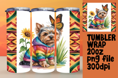 Sublimation Excellence for 20oz Tumbler , Cute Dog Product Image 1